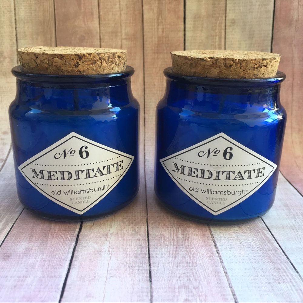 🔴 5/$25 2 candle Meditate set relax spa pine - Picture 5 of 7